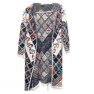 Long Cardigan (Long, Hooded)